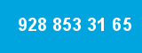928 853 31 65